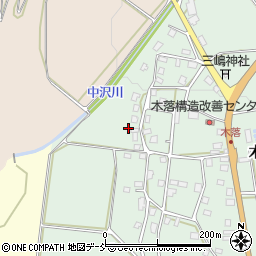 新潟県十日町市木落636周辺の地図