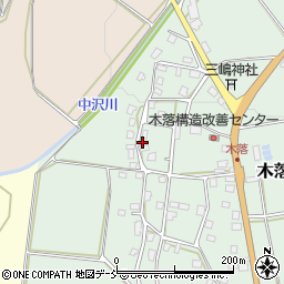 新潟県十日町市木落641周辺の地図