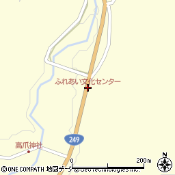 ふれあい文化センター周辺の地図