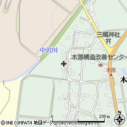 新潟県十日町市木落584周辺の地図