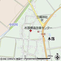 新潟県十日町市木落656周辺の地図