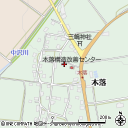 新潟県十日町市木落658周辺の地図