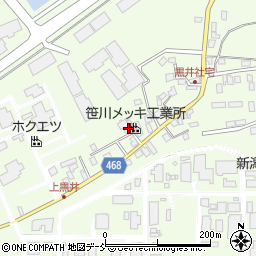 有限会社笹川メッキ工業所周辺の地図