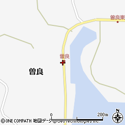 石川県鳳珠郡穴水町曽良リ周辺の地図