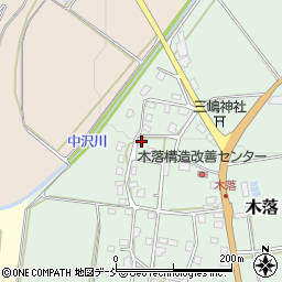 新潟県十日町市木落573周辺の地図