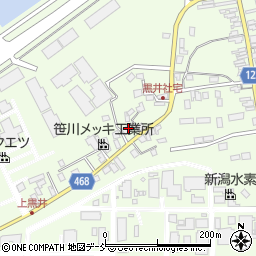 新潟県上越市黒井2166-5周辺の地図