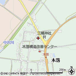 新潟県十日町市木落546周辺の地図