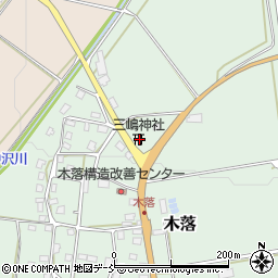 新潟県十日町市木落535周辺の地図