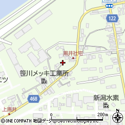 新潟県上越市黒井2166周辺の地図