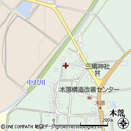 新潟県十日町市木落561周辺の地図