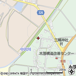 新潟県十日町市木落562周辺の地図