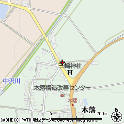 新潟県十日町市木落532周辺の地図