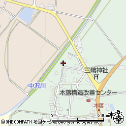 新潟県十日町市木落517周辺の地図