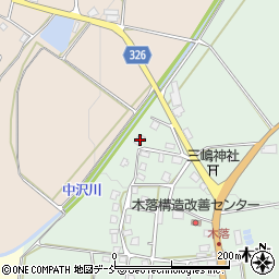 新潟県十日町市木落517周辺の地図