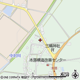 新潟県十日町市木落521周辺の地図