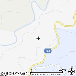 新潟県上越市吉川区名木山周辺の地図