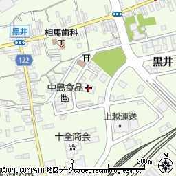 新潟県上越市黒井2641-8周辺の地図