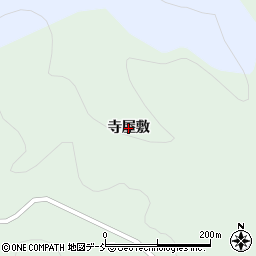 福島県平田村（石川郡）北方（寺屋敷）周辺の地図