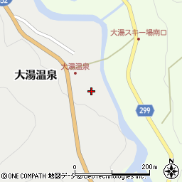 新潟県魚沼市大湯温泉304周辺の地図