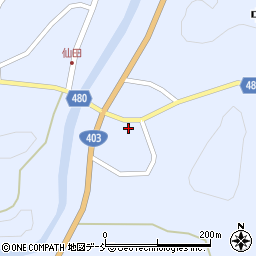 新潟県十日町市中仙田甲3077周辺の地図