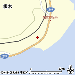 石川県鳳珠郡穴水町根木ニ123周辺の地図