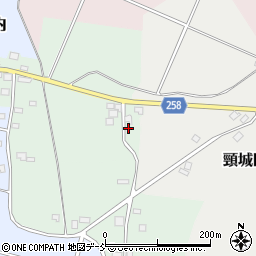 新潟県上越市頸城区大潟周辺の地図