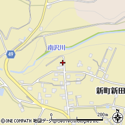 新潟県十日町市新町新田周辺の地図