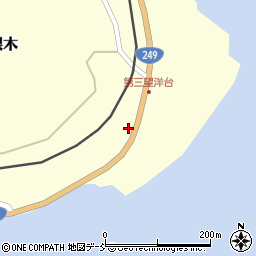 石川県鳳珠郡穴水町根木ニ122周辺の地図