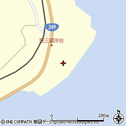 石川県鳳珠郡穴水町根木ロ周辺の地図