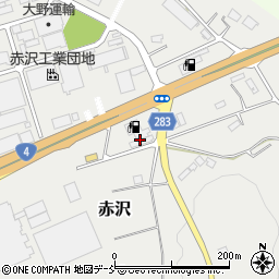 株式会社キタセキ　ルートフォー矢吹インター給油所周辺の地図