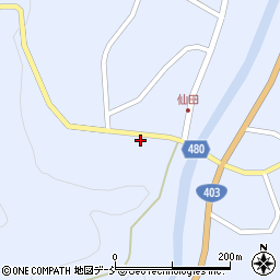 新潟県十日町市中仙田甲19-2周辺の地図