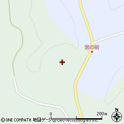 福島県石川郡平田村北方寺作周辺の地図