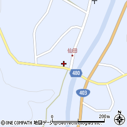 新潟県十日町市中仙田甲10周辺の地図
