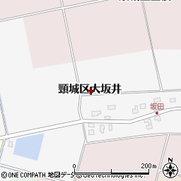 新潟県上越市頸城区大坂井周辺の地図