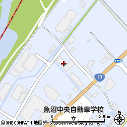 株式会社常盤製作所　新潟工場周辺の地図