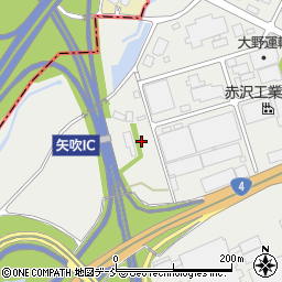 東邦福島株式会社　矢吹営業所周辺の地図