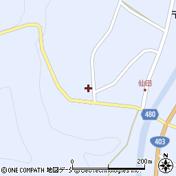 新潟県十日町市中仙田甲97周辺の地図
