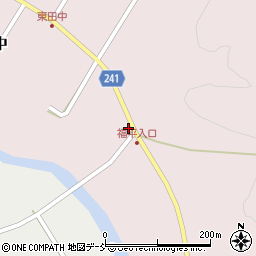 新潟県上越市吉川区東田中58周辺の地図