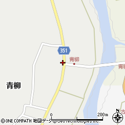 久川城址周辺の地図