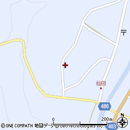新潟県十日町市中仙田甲386周辺の地図