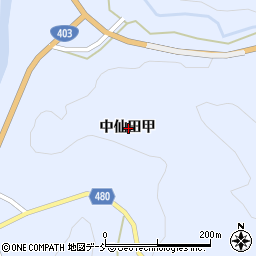 新潟県十日町市中仙田甲周辺の地図