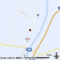 新潟県十日町市中仙田甲497周辺の地図