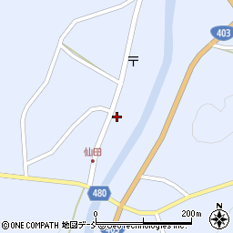 新潟県十日町市中仙田甲569周辺の地図