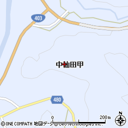 新潟県十日町市中仙田周辺の地図