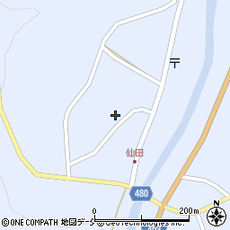 新潟県十日町市中仙田甲393周辺の地図