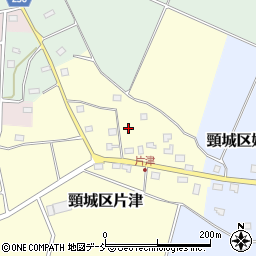 新潟県上越市頸城区片津周辺の地図