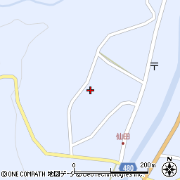 新潟県十日町市中仙田甲400周辺の地図