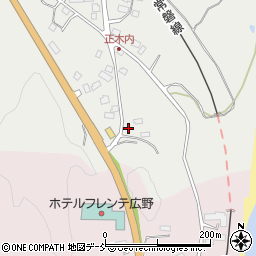 福島県広野町（双葉郡）折木（台山）周辺の地図