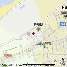 新潟県上越市上荒浜周辺の地図