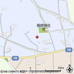 福島県矢吹町（西白河郡）上宮崎周辺の地図